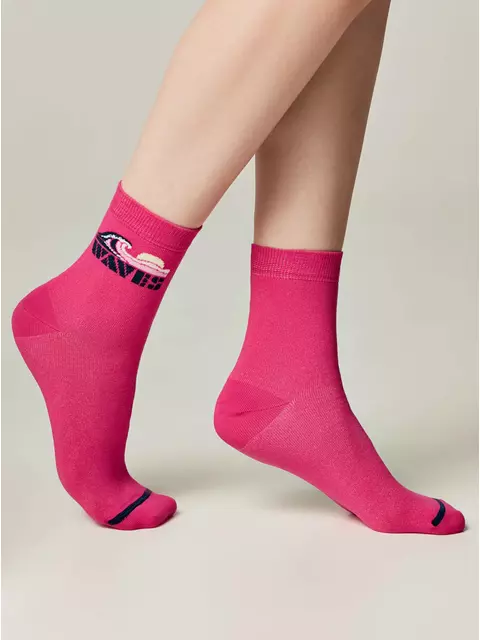 Носки женские хлопковые esli classic 531 фуксия, 21С-69СПЕ, 36-37 (23), ESLI,  - 3