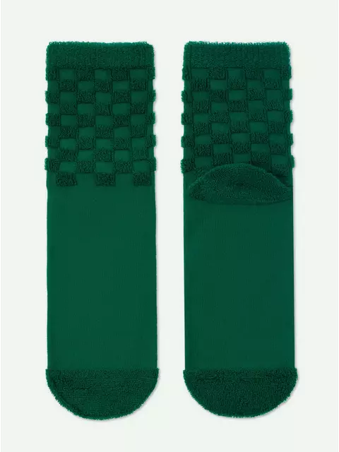 Махровые женские носки из хлопка comfort 550 зеленый, 23С-17СП, 36-37 (23), CONTE ELEGANT,  - 8