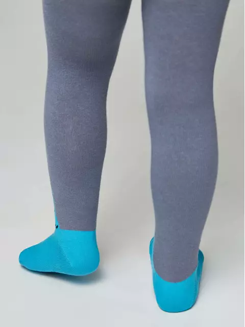 Колготки детские tip-top 637 темно-серый, 4С-02СП, 104-110 (16), CONTE-KIDS,  - 2