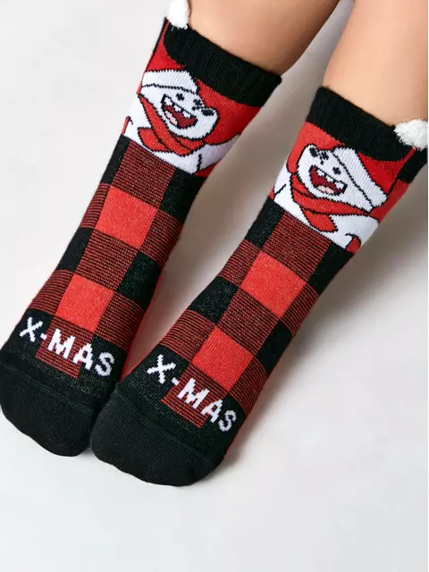 Новогодние детские носки для малышей new year 949 красный, 21С-64СП, 11-12, CONTE-KIDS,  - 2