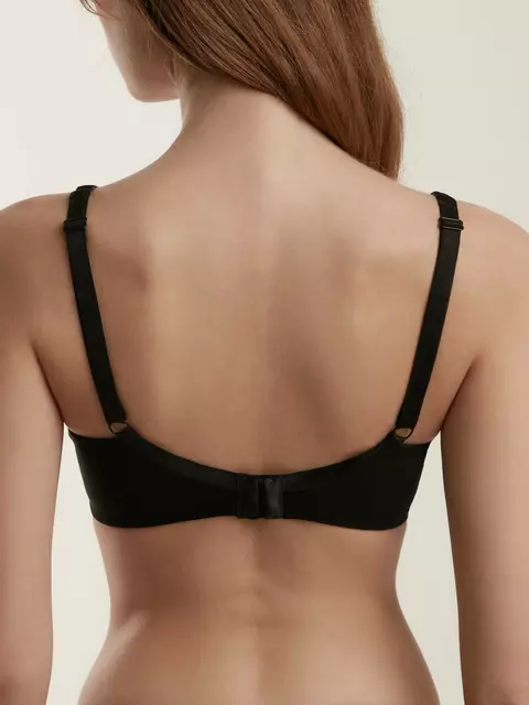 Бюстгальтер с треугольными чашками на каркасах dream tb6179 черный, 22С-0016КСП, 75C, CONTE ELEGANT,  - 2