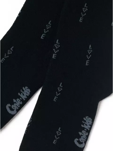 Теплые махровые детские колготки sof-tiki (махровые внутри) 663 темно-синий, 7С-38СП, 116-122 (18), CONTE-KIDS,  - 2