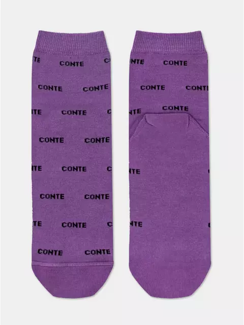 Носки женские хлопковые classic 528 сиреневый, 15С-15СП, 36-37 (23), CONTE ELEGANT,  - 3