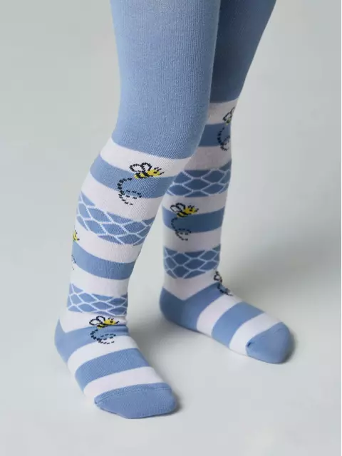 Колготки детские esli 419 голубой, 12С-20СПЕ, 80-86 (14), ESLI,  - 2