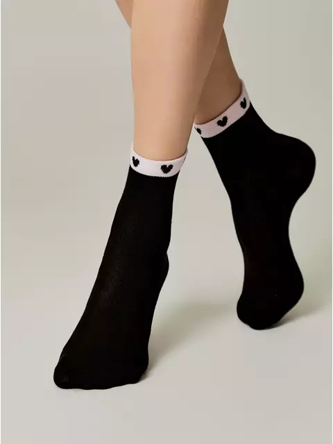 Носки женские хлопковые esli 576 черный, 23С-138СПЕ, 36-39 (23-25), ESLI,  - 2