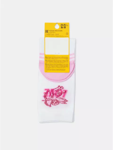 Носки женские хлопковые esli 579 белый, 23С-138СПЕ, 36-39 (23-25), ESLI,  - 9