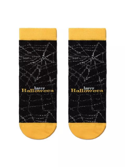 Носки детские tip-top (стразы. люрекс) 285 черный-желтый, 17С-22СП, 22, CONTE-KIDS,  - 2