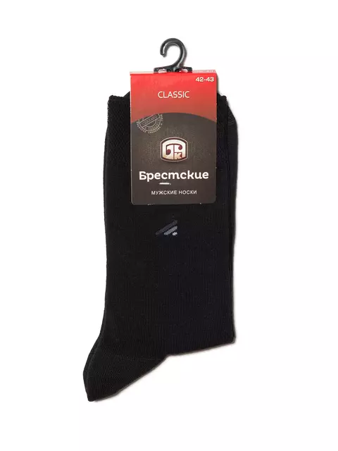 Носки мужские (средней длины) classic 2122 брестские 015 черный, 14С2122-Д38, 46-47 (31), БРЕСТСКИЕ,  - 2