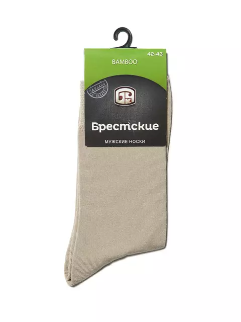 Носки мужские (однотонные) bamboo 2507 брестские 000 песочный, 14С2507, 44-45 (29), БРЕСТСКИЕ,  - 2