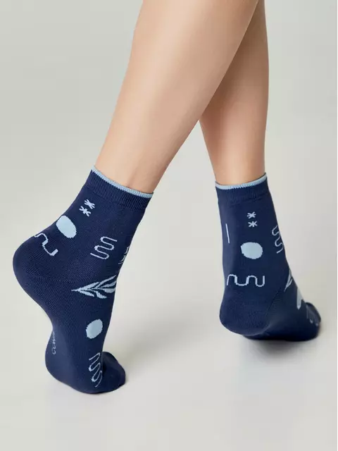 Теплые женские носки conte (махровые) comfort 567 темно-синий, 7С-47СП, 38-39 (25), CONTE ELEGANT,  - 3