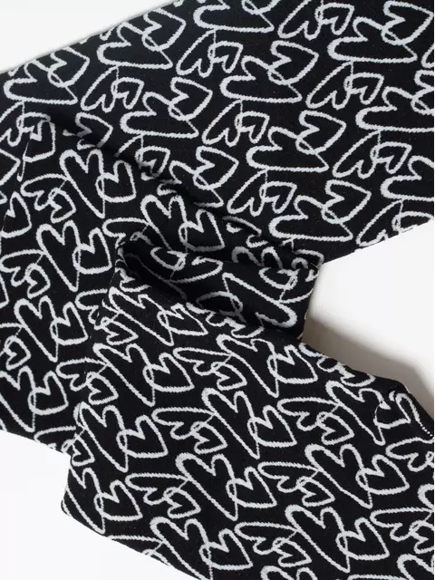 Плотные женские носки с рисунками «love» conte fantasy 23с-83сп nero-bianco, 23С-83СП, 36-39 (23-25), CONTE ELEGANT,  - 5