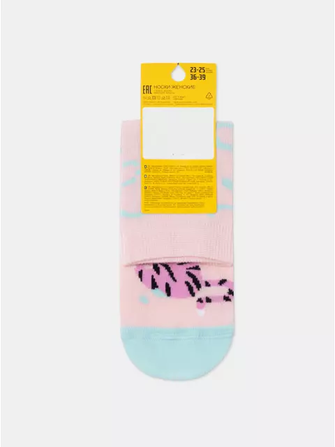 Носки женские хлопковые esli 581 светло-розовый, 23С-138СПЕ, 36-39 (23-25), ESLI,  - 7