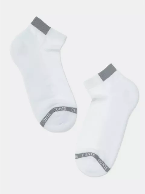 Носки женские короткие хлопковые active (махровая стопа) 573 белый, 16С-92СП, 36-37 (23), CONTE ELEGANT,  - 5