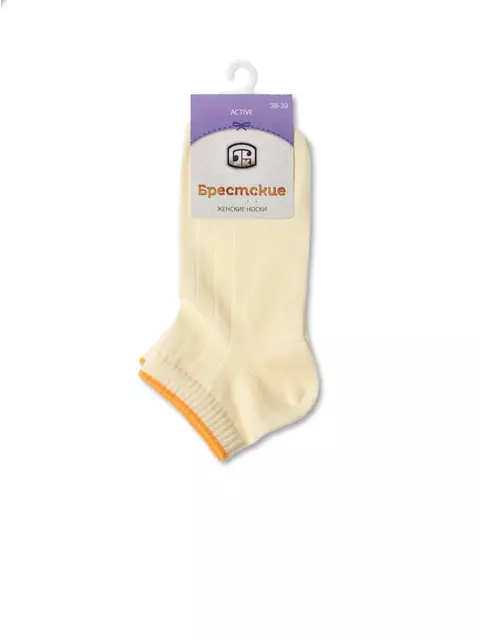 Носки женские (короткие) active 1301 брестские св.желтый, 14С1301, 38-39 (25), БРЕСТСКИЕ,  - 4