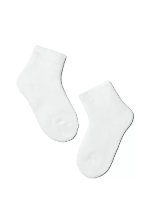 Махровые носки для малышей однотонные sof-tiki 000 белый, 7С-46СП, 8, CONTE-KIDS,  - 1