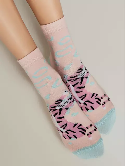 Носки женские хлопковые esli 581 светло-розовый, 23С-138СПЕ, 36-39 (23-25), ESLI,  - 2