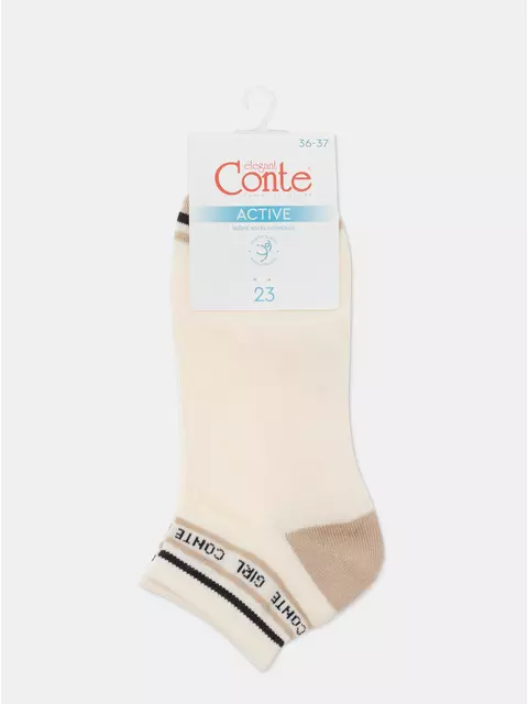 Носки женские короткие active (махровая стопа) 572 капучино, 16С-92СП, 39-41 (25-27), CONTE ELEGANT,  - 9