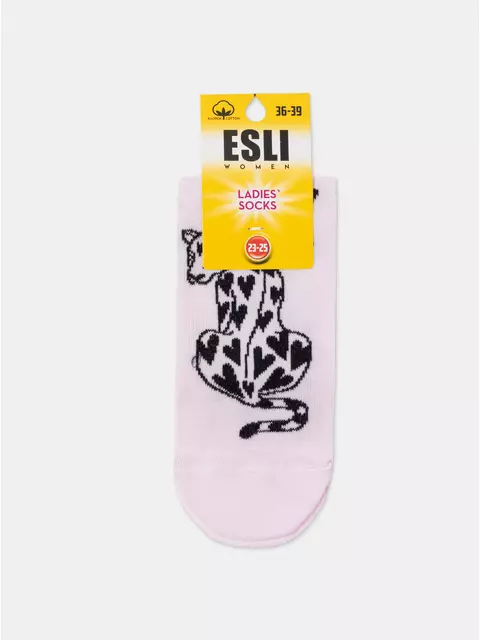 Носки женские хлопковые esli 575 светло-розовый, 23С-138СПЕ, 36-39 (23-25), ESLI,  - 8
