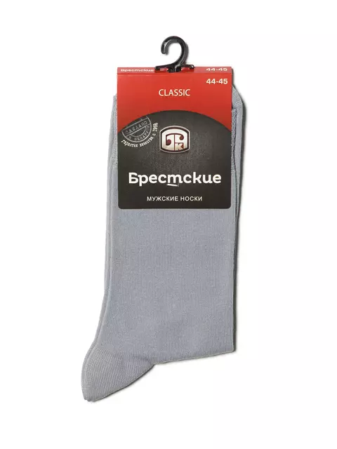 Носки мужские (средней длины) classic 2122 брестские 000 св.серый, 14С2122-Д38, 38-39 (23), БРЕСТСКИЕ,  - 2