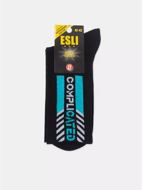 Носки мужские esli 199 черный, 23С-139СПЕ, 42-43 (27), ESLI,  - 4