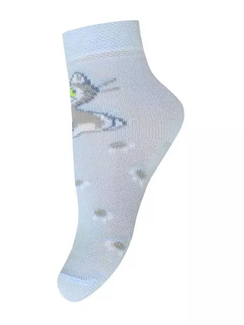 Носки детские с рисунком baby 3081 брестские 023 бл.голубой, 14С3081, 11-12, БРЕСТСКИЕ,  - 2
