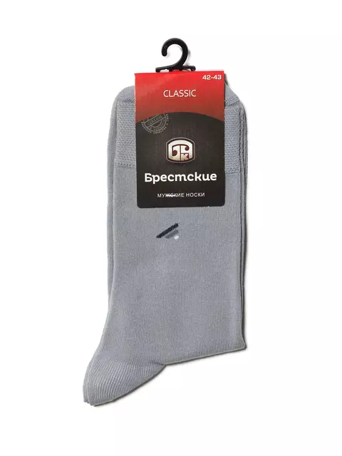 Носки мужские (средней длины) classic 2122 брестские 015 св.серый, 14С2122-Д38, 46-47 (31), БРЕСТСКИЕ,  - 2