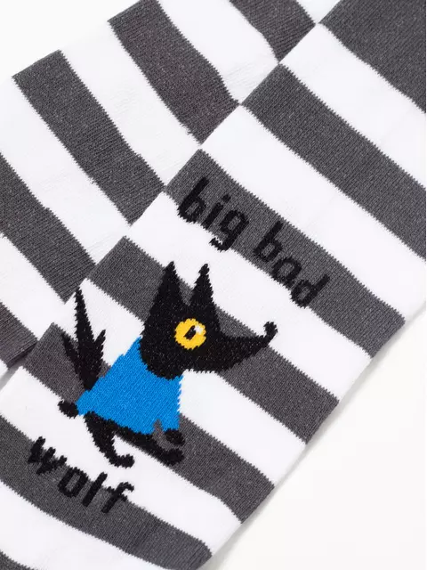 Колготки детские хлопковые tip-top 672 темно-серый, 4С-03СП, 92-98 (14), CONTE-KIDS,  - 6