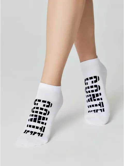 Носки женские короткие active 574 белый, 23С-111СП, 40-41 (27), CONTE ELEGANT,  - 2