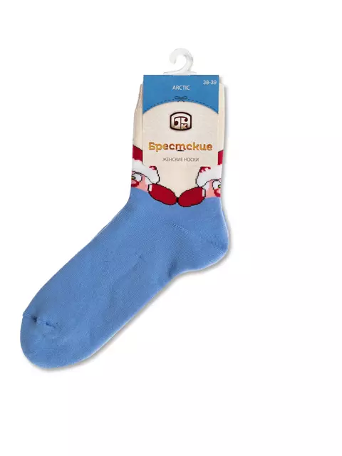 Носки женские махровые arctic 1408 брестские 111 голубой, 15С1408, 38-39 (25), БРЕСТСКИЕ,  - 4
