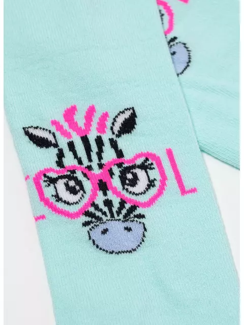 Колготки детские (рисунок) kids 3280 брестские 1004 св.лазурный, 14С3280, 104-110 (16), БРЕСТСКИЕ,  - 5