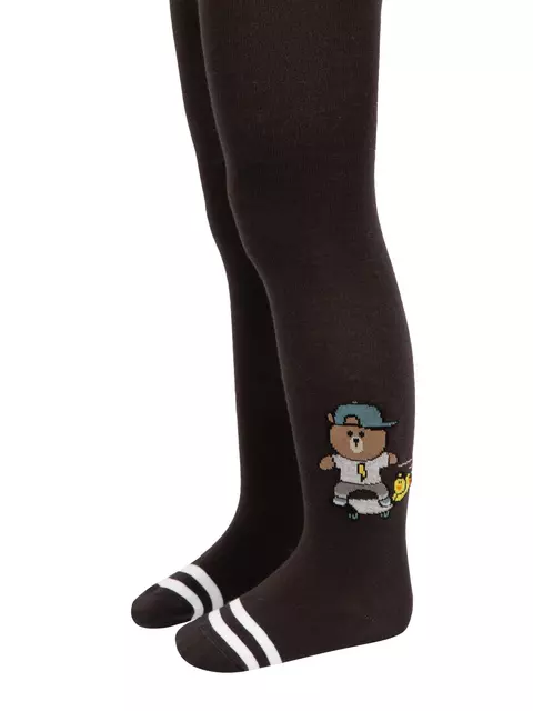 Колготки детские tip-top 4с-03сп 674 темно-коричневый, 4С-03СП, 104-110 (16), CONTE-KIDS,  - 3