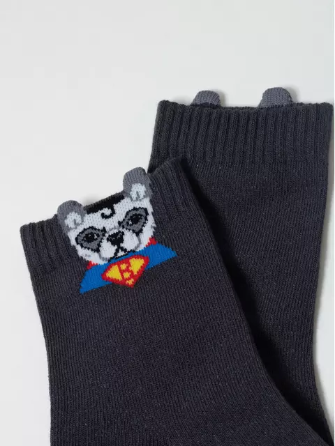 Носки детские (с пикотом) tip-top 970 темно-серый, 23С-110СП, 16, CONTE-KIDS,  - 6