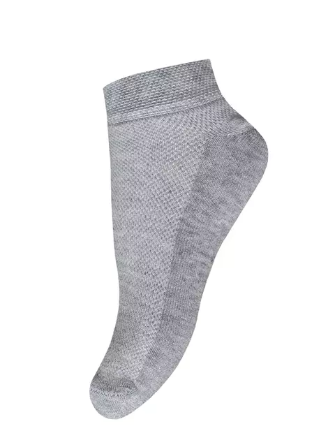 Носки детские (укороченные) school 3023 брестские 801 серый меланж, 20С3023, 23-24, БРЕСТСКИЕ,  - 2