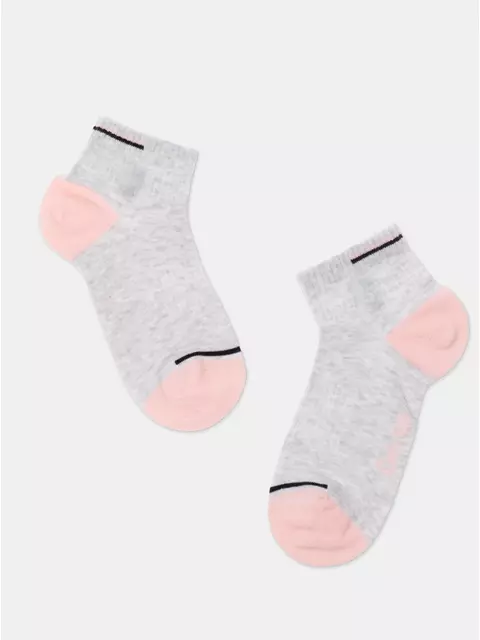 Носки детские (короткие) active 957 светло-серый, 13С-34СП, 24, CONTE-KIDS,  - 5