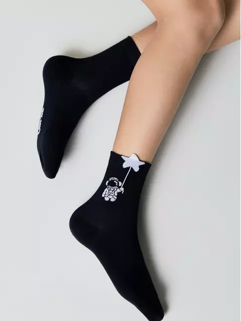 Носки детские (с пикотом) tip-top 975 темно-синий, 23С-110СП, 20, CONTE-KIDS,  - 3