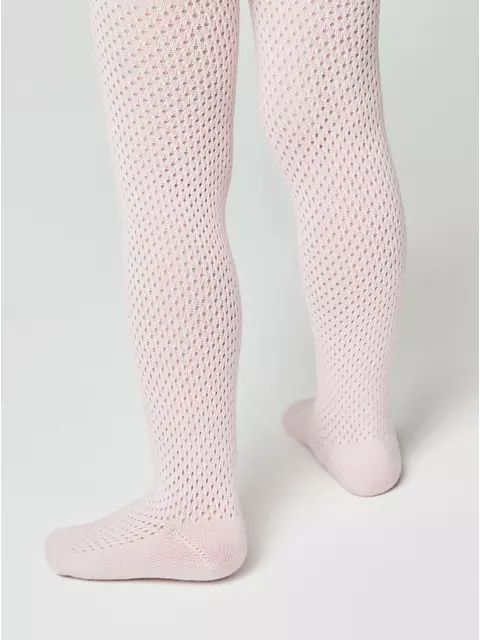 Ажурные детские колготки miss 616 светло-розовый, 20С-206СП, 92-98 (14), CONTE-KIDS,  - 3