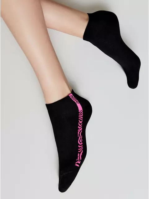 Носки женские короткие active 566 черный, 23С-111СП, 40-41 (27), CONTE ELEGANT,  - 2