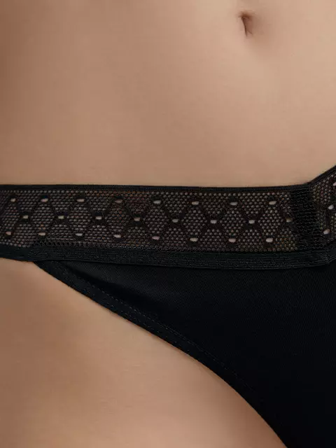 Трусы женские mix&match lta 2508 black, 22С-2521ТСП, 90/XS, CONTE ELEGANT,  - 2