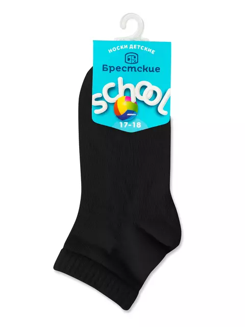 Носки детские однотонные school 3085 брестские 000 черный, 15С3085, 19-20, БРЕСТСКИЕ,  - 2