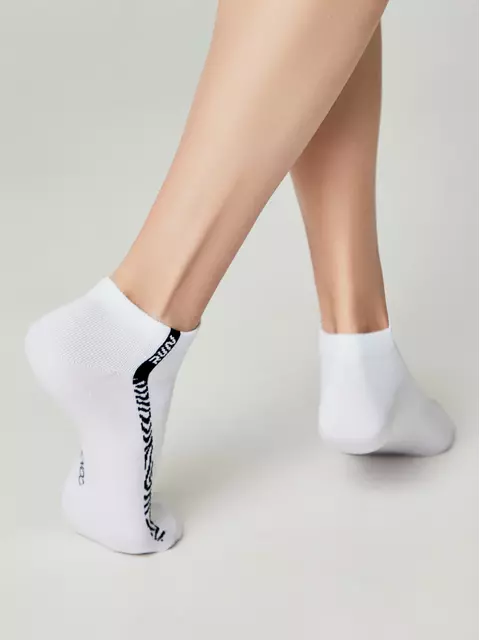 Носки женские короткие active 566 белый, 23С-111СП, 36-38 (23-25), CONTE ELEGANT,  - 2