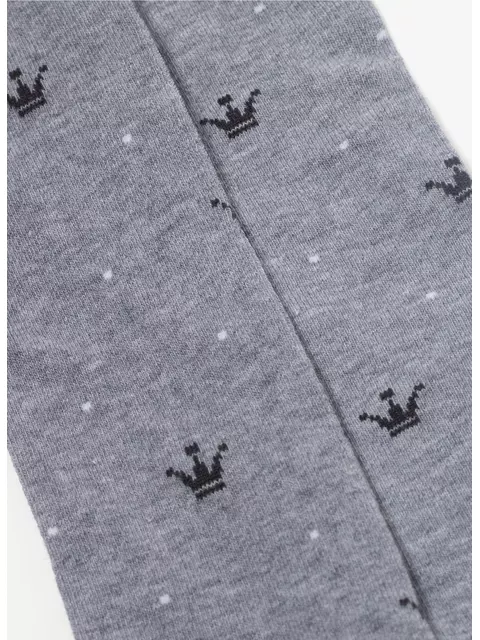 Колготки детские (рисунок) school 3280 брестские 1009 серый меланж, 14С3280, 128-134 (20), БРЕСТСКИЕ,  - 5