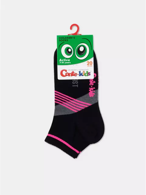 Носки детские (короткие) active 956 черный, 13С-34СП, 20, CONTE-KIDS,  - 6