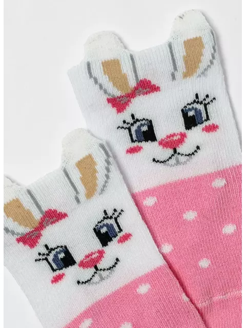 Носки детские с рисунком baby 3086 брестские 1018 розовый, 18С3086, 9-10, БРЕСТСКИЕ,  - 2