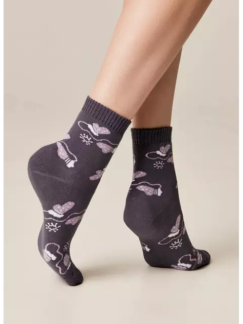 Носки женские махровые arctic 1408 брестские 601 серый, 15С1408, 38-39 (25), БРЕСТСКИЕ,  - 2