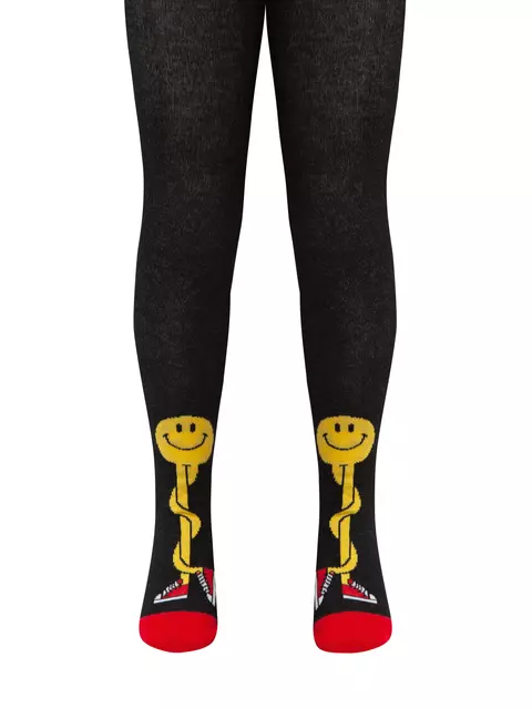 Колготки детские хлопковые tip-top 683 черный, 4С-03СП, 92-98 (14), CONTE-KIDS,  - 2