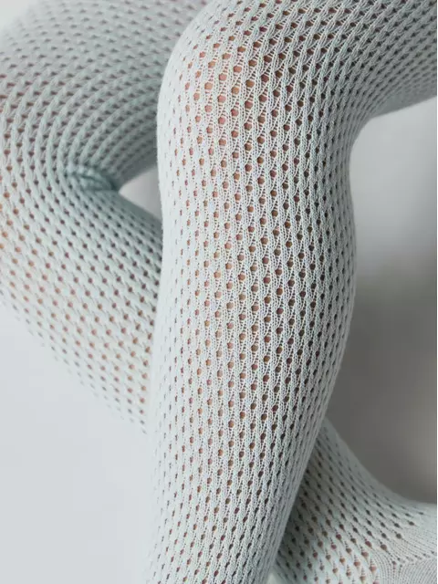 Ажурные детские колготки miss 616 бледно-бирюзовый, 20С-206СП, 92-98 (14), CONTE-KIDS,  - 2