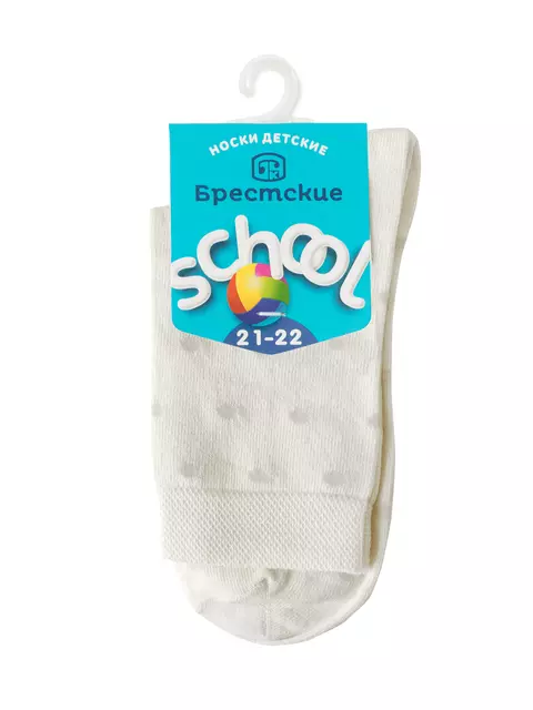 Носки детские с рисунком school 3081 брестские 048 ш.белый, 14С3081, 21-22, БРЕСТСКИЕ,  - 2