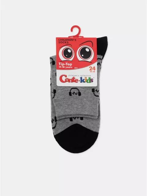 Носки детские tip-top 963 серый, 5С-11СП, 24, CONTE-KIDS,  - 4