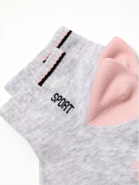 Носки детские (короткие) active 957 светло-серый, 13С-34СП, 24, CONTE-KIDS,  - 6