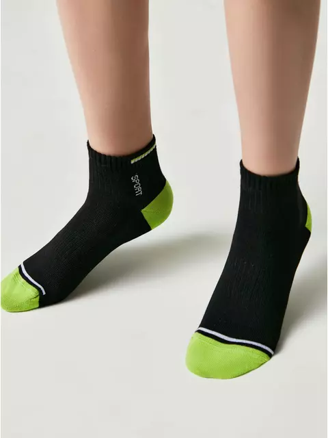 Носки детские (короткие) active 957 черный, 13С-34СП, 20, CONTE-KIDS,  - 2